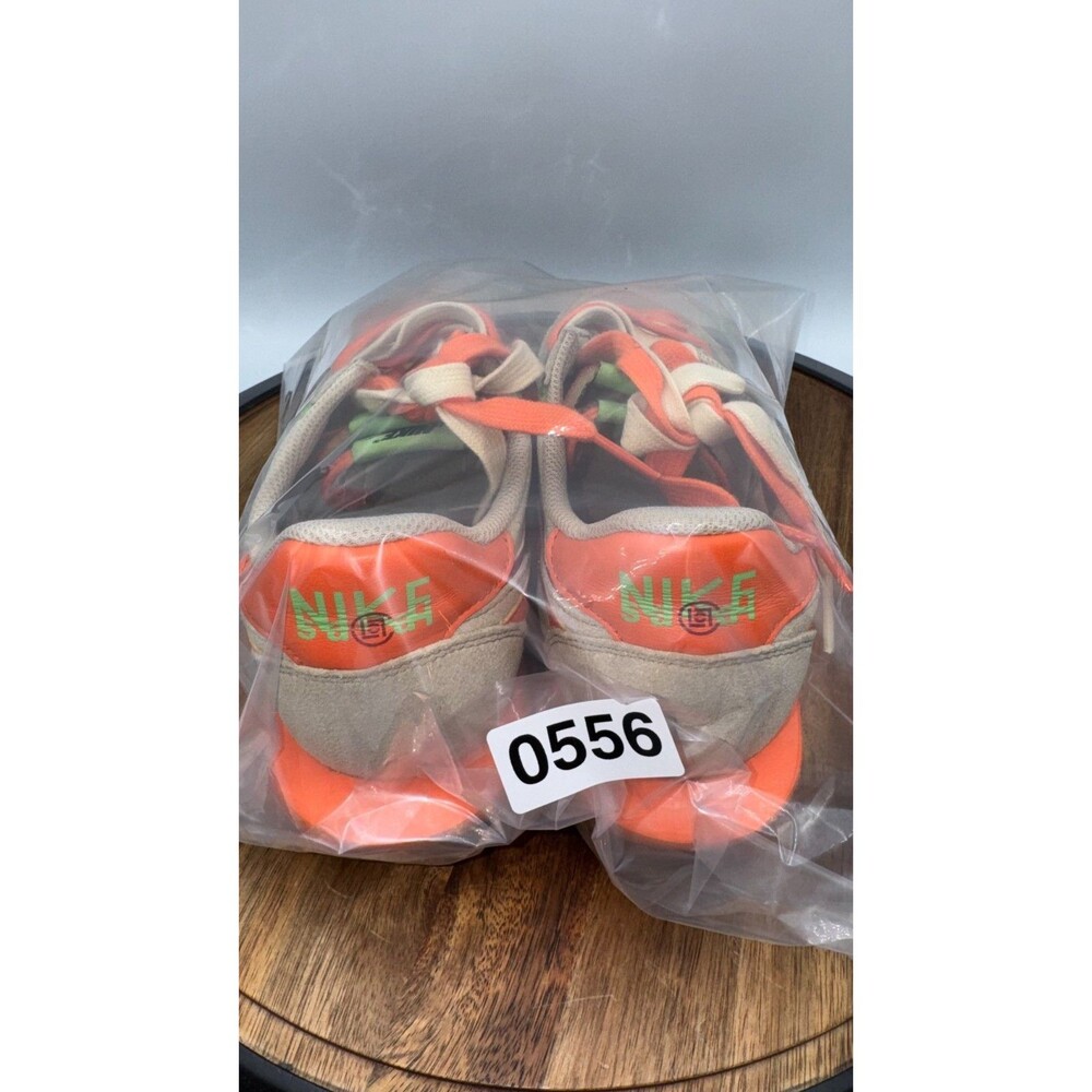 NIKE LDWaffle Net Sacai Mens 8 Orange Blaze Clot Running Shoe Trainer DH1347-100 - Picture 11 of 11